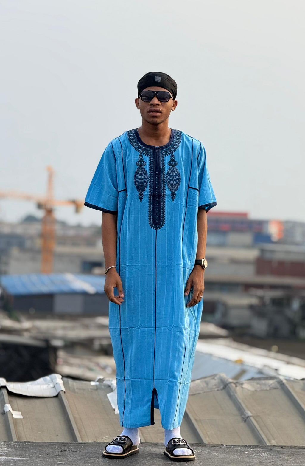 Boubou Marocain brodé premium – ODIMARKET