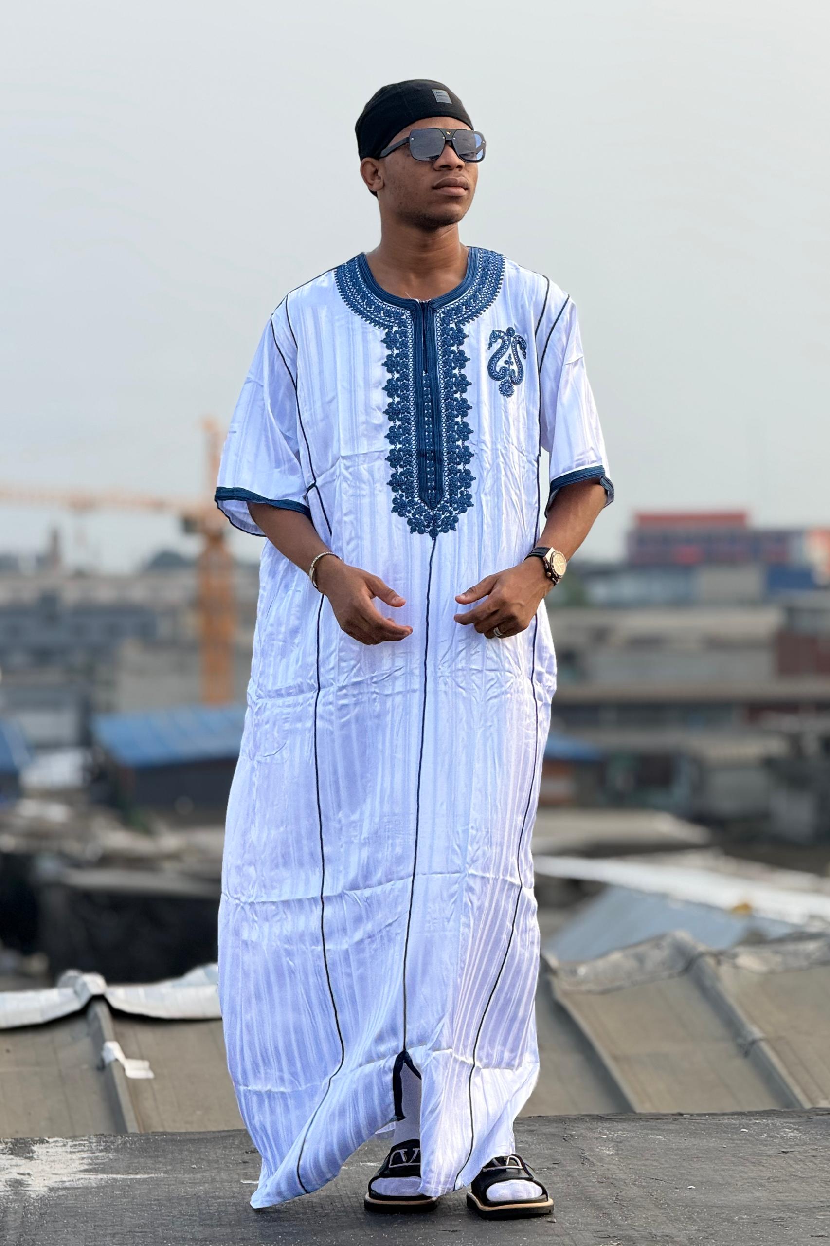 Boubou Marocain brodé premium – ODIMARKET