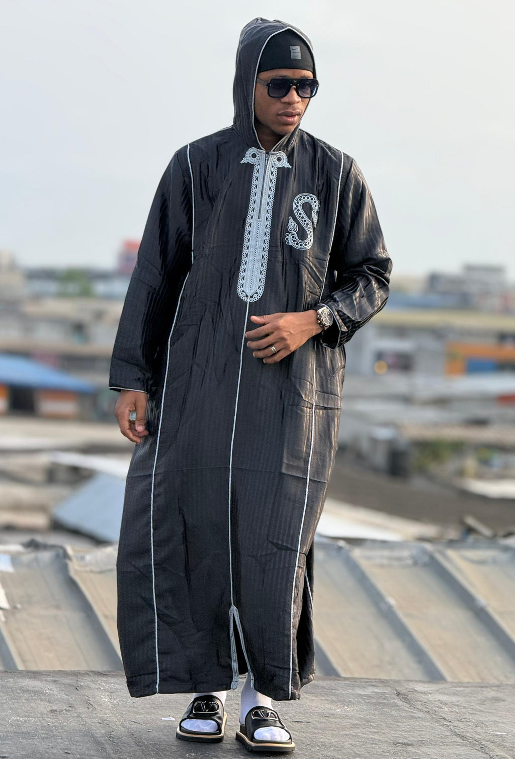 Boubou Marocain brodé premium – ODIMARKET
