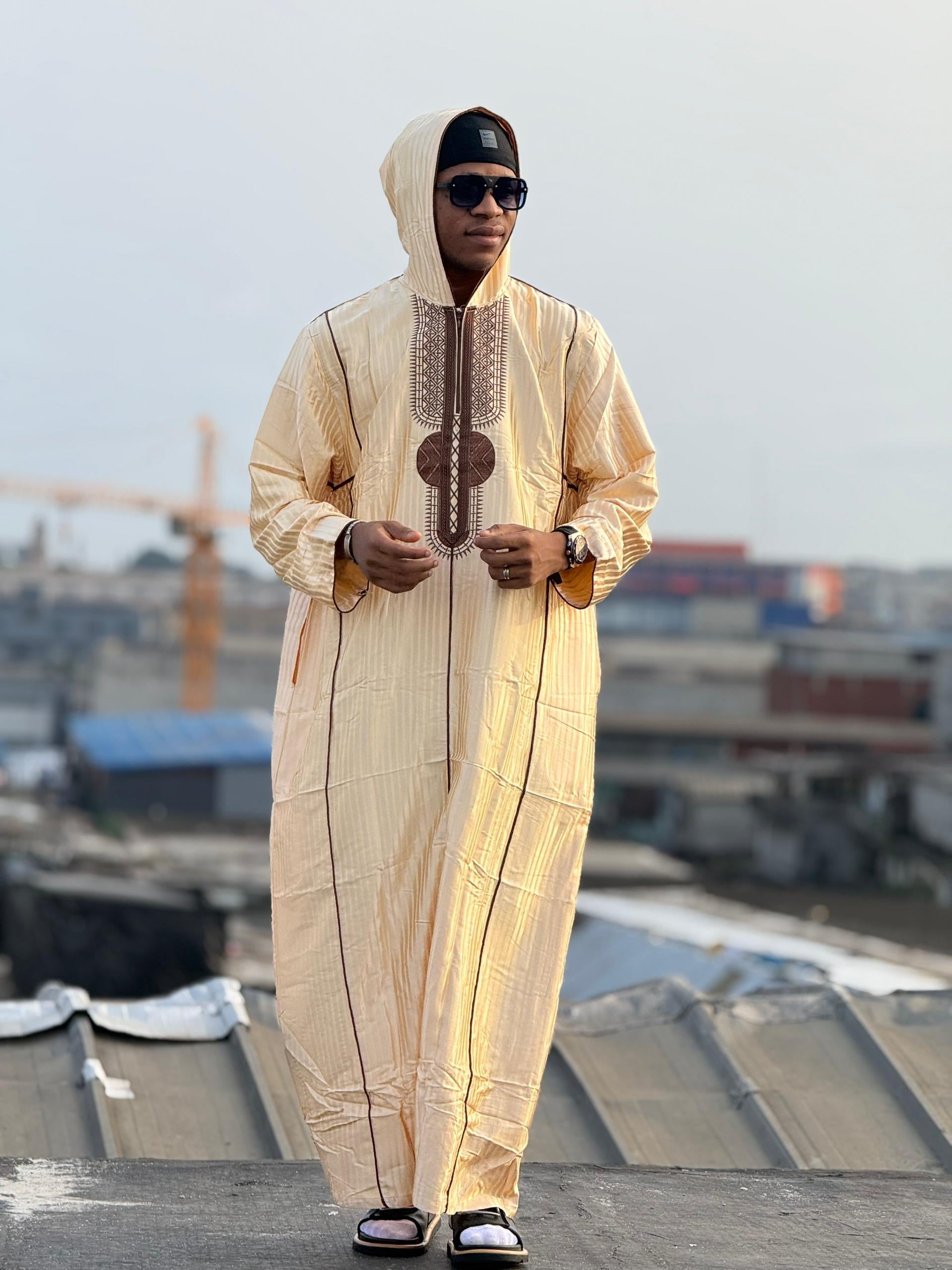 Boubou Marocain brodé premium – ODIMARKET