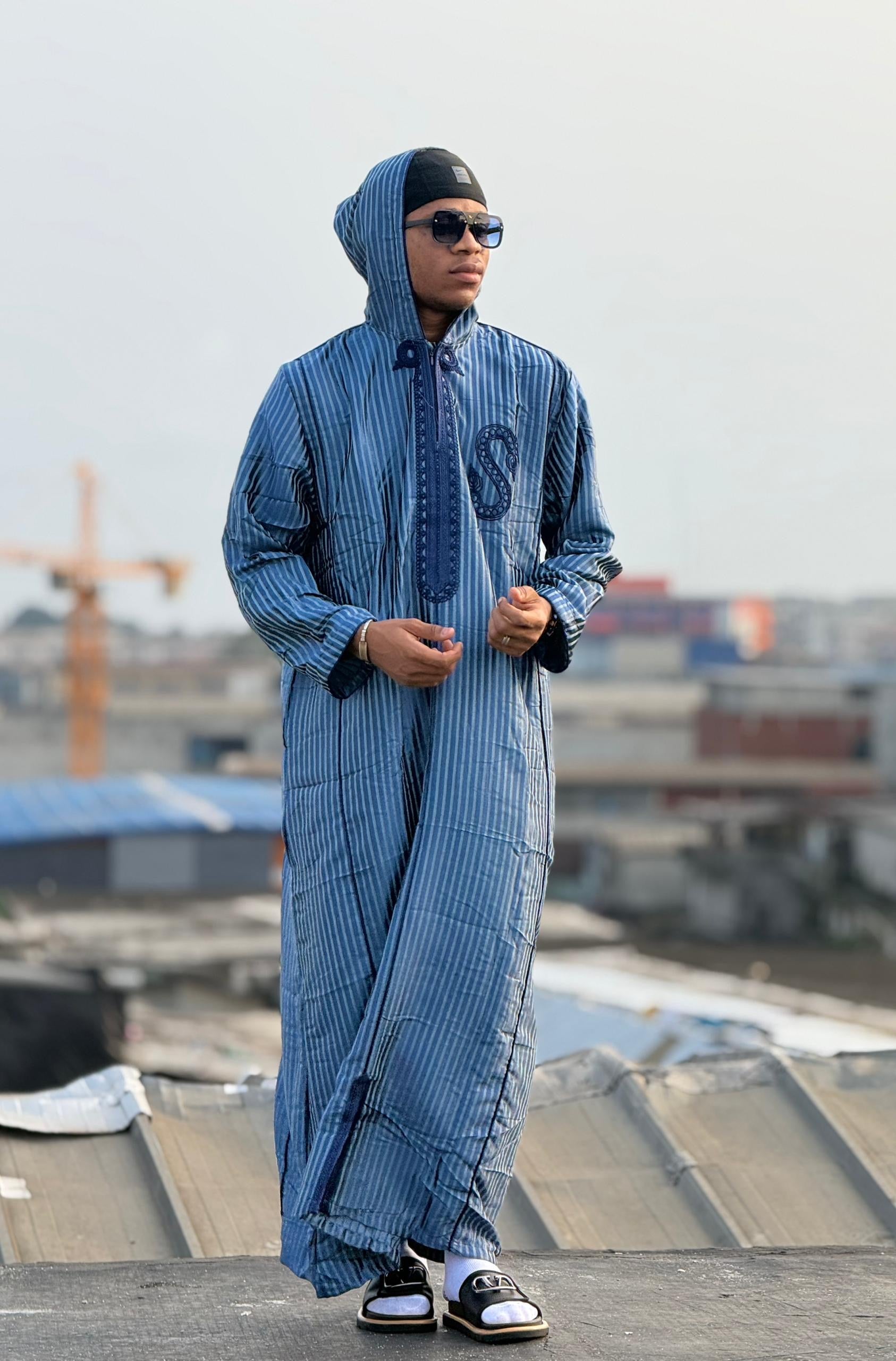 Boubou Marocain brodé premium – ODIMARKET