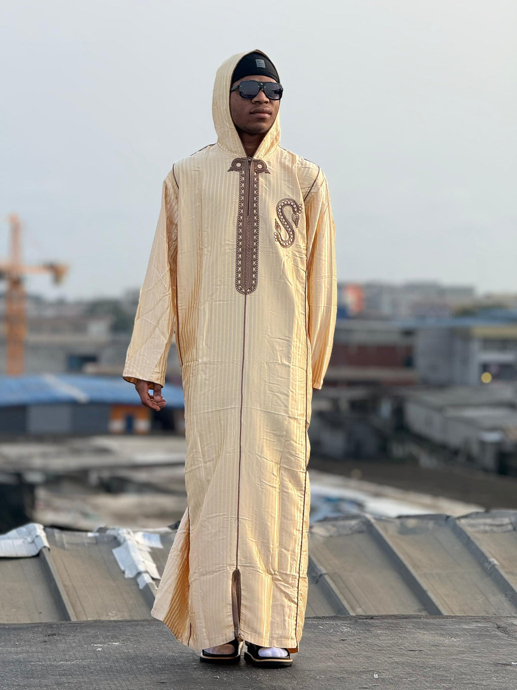 Boubou Marocain brodé premium – ODIMARKET