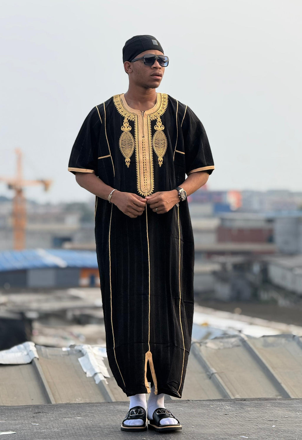 Boubou Marocain brodé premium – ODIMARKET