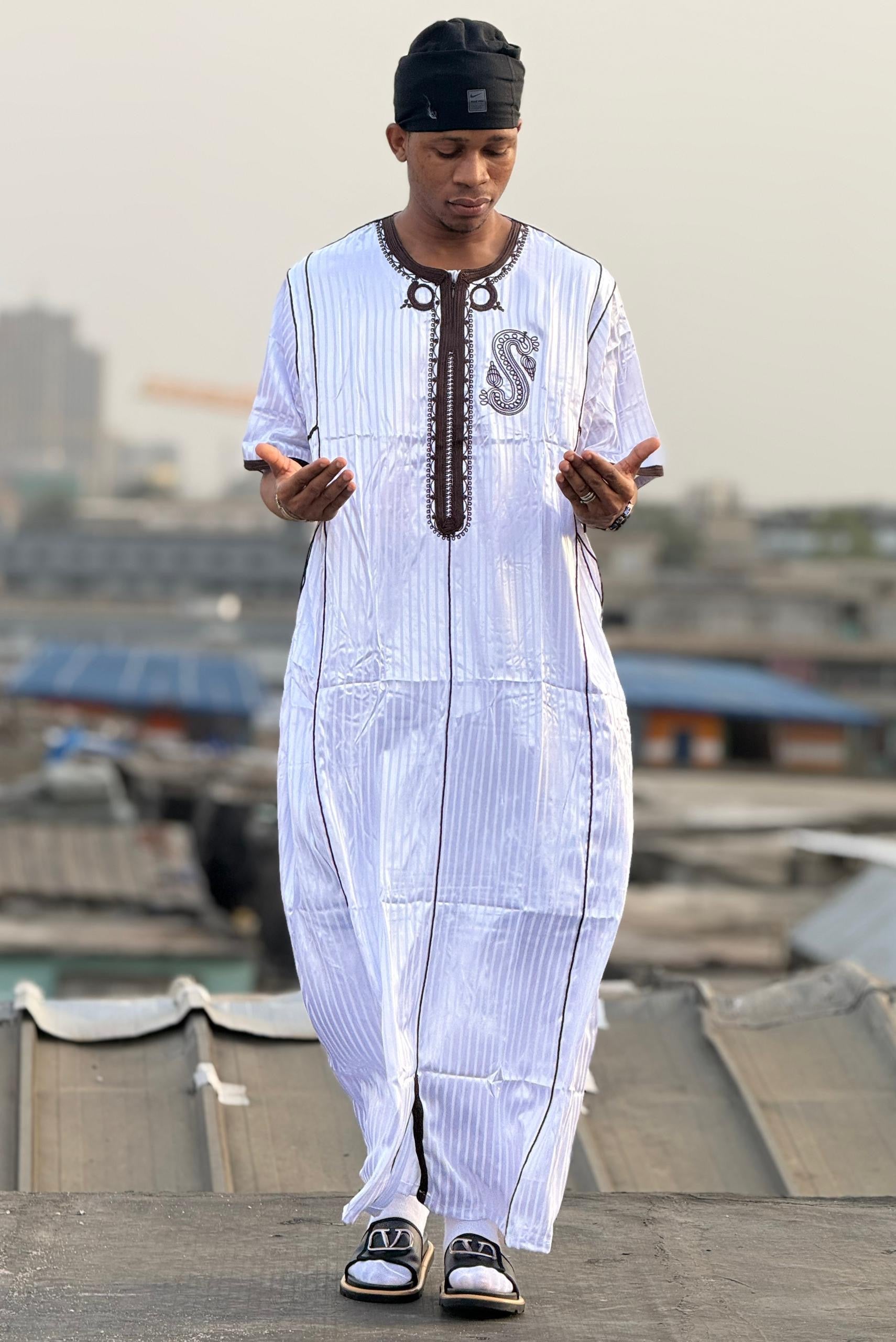 Boubou Marocain brodé premium – ODIMARKET