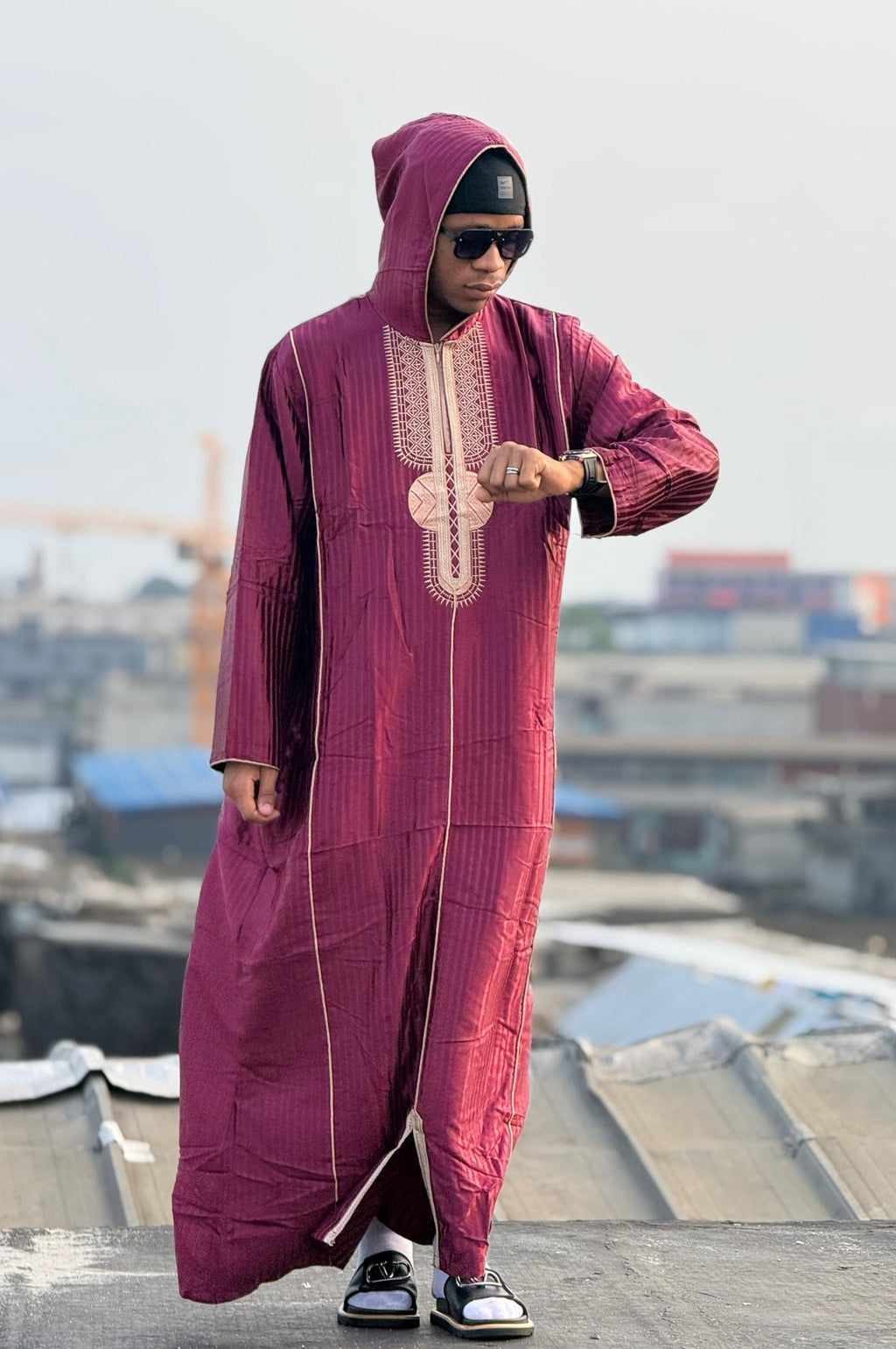 Boubou Marocain brodé premium – ODIMARKET