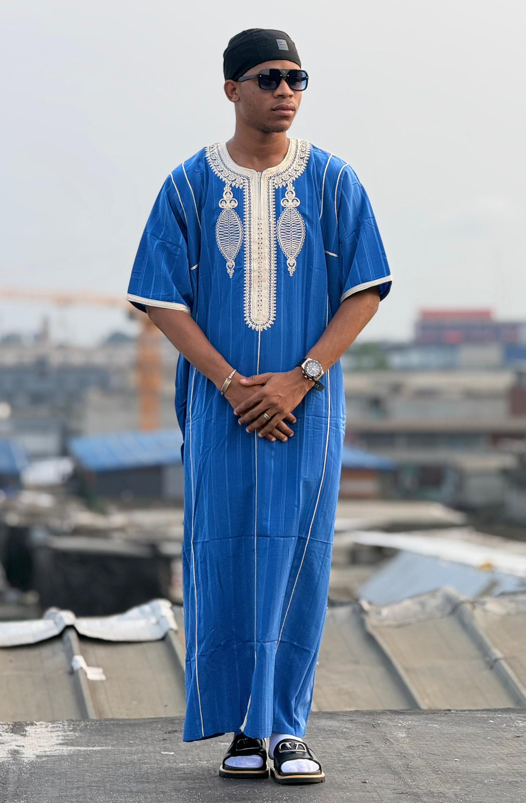 Boubou Marocain brodé premium – ODIMARKET