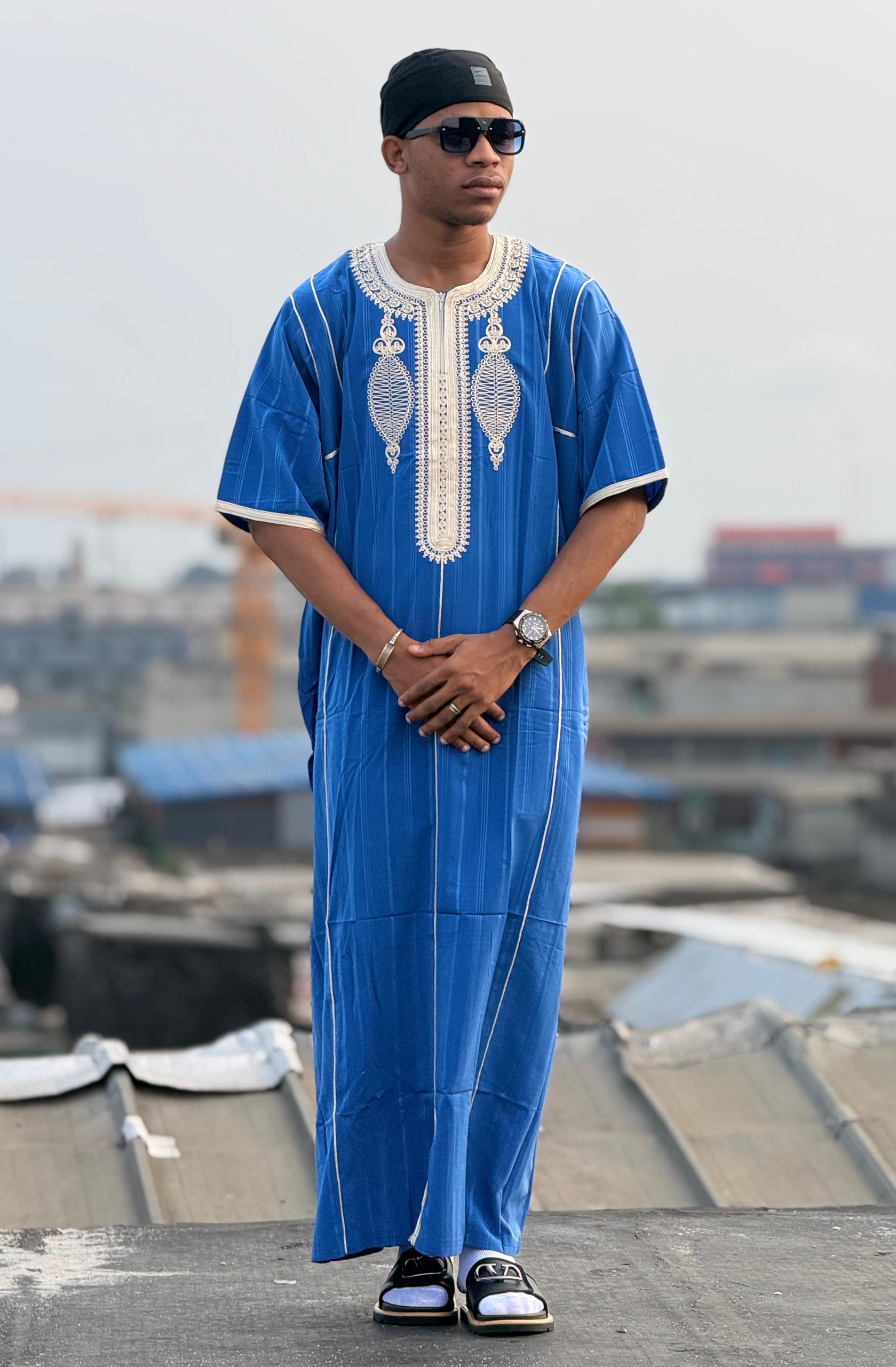Boubou Marocain brodé premium – ODIMARKET