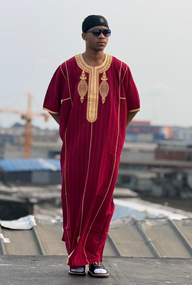 Boubou Marocain brodé premium – ODIMARKET