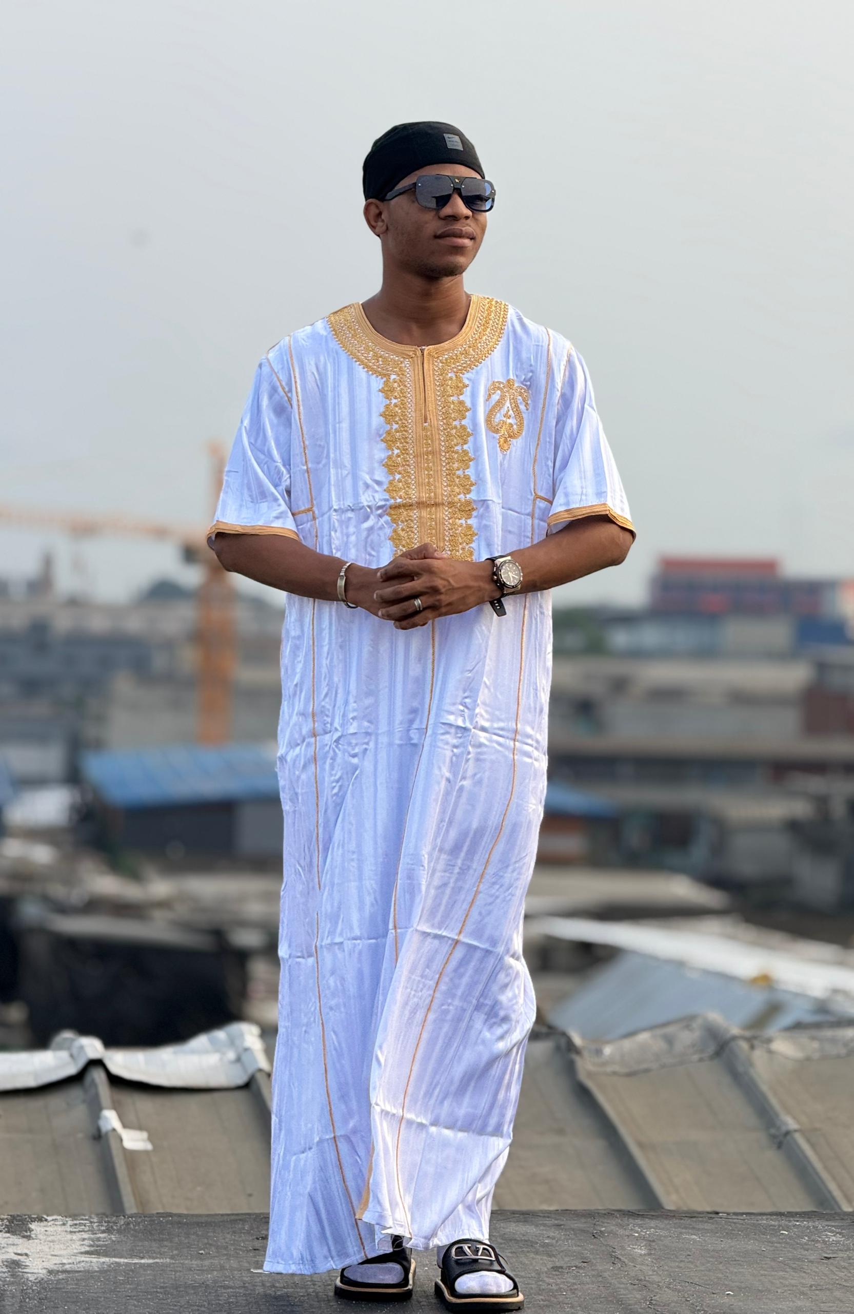 Boubou Marocain brodé premium – ODIMARKET