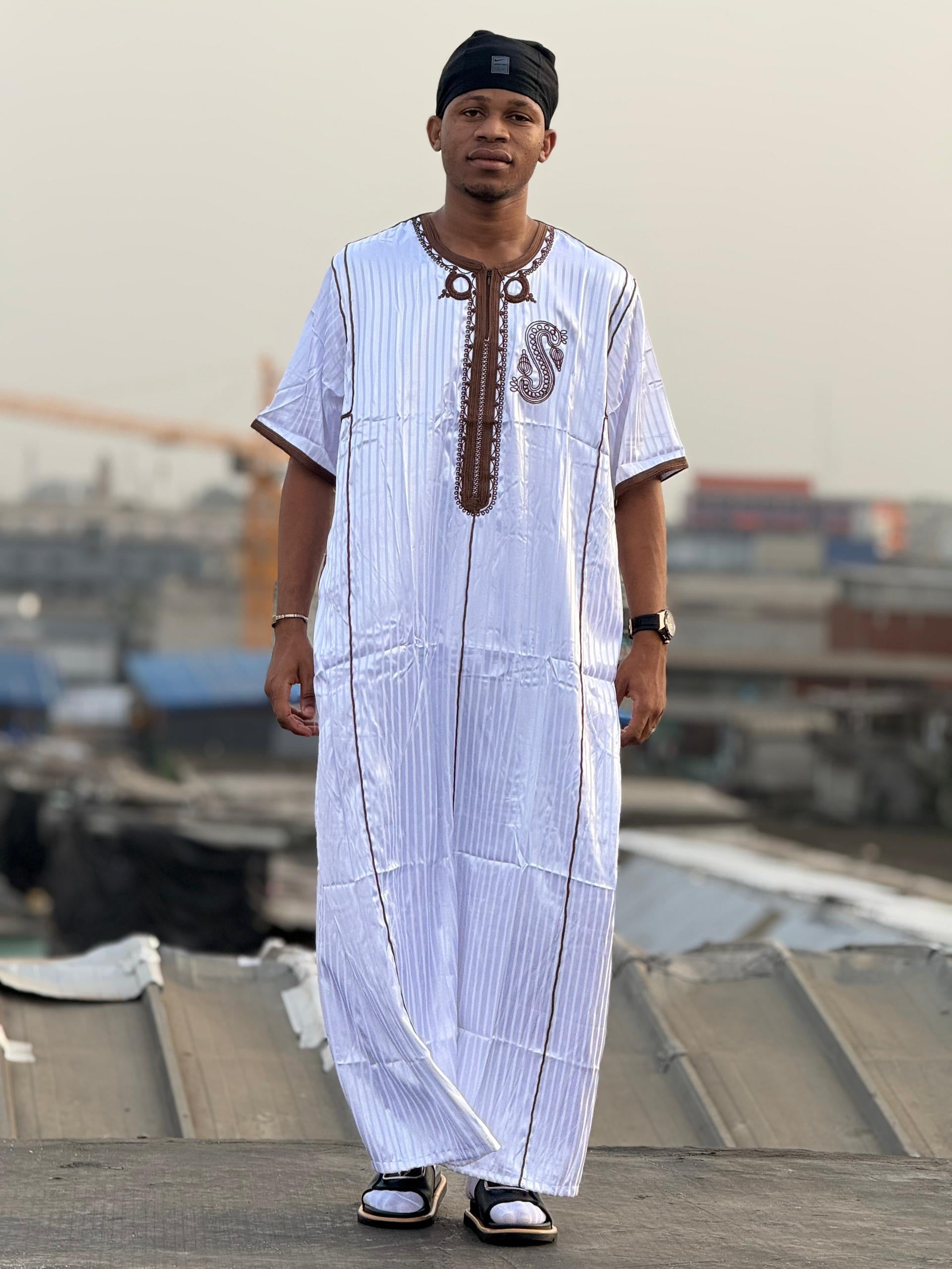 Boubou Marocain brodé premium – ODIMARKET