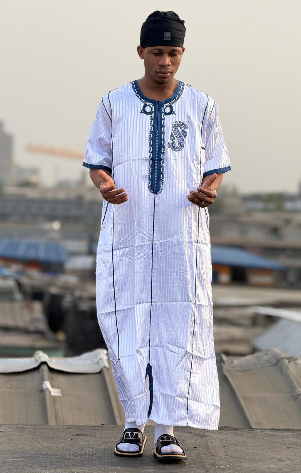 Boubou Marocain brodé premium – ODIMARKET