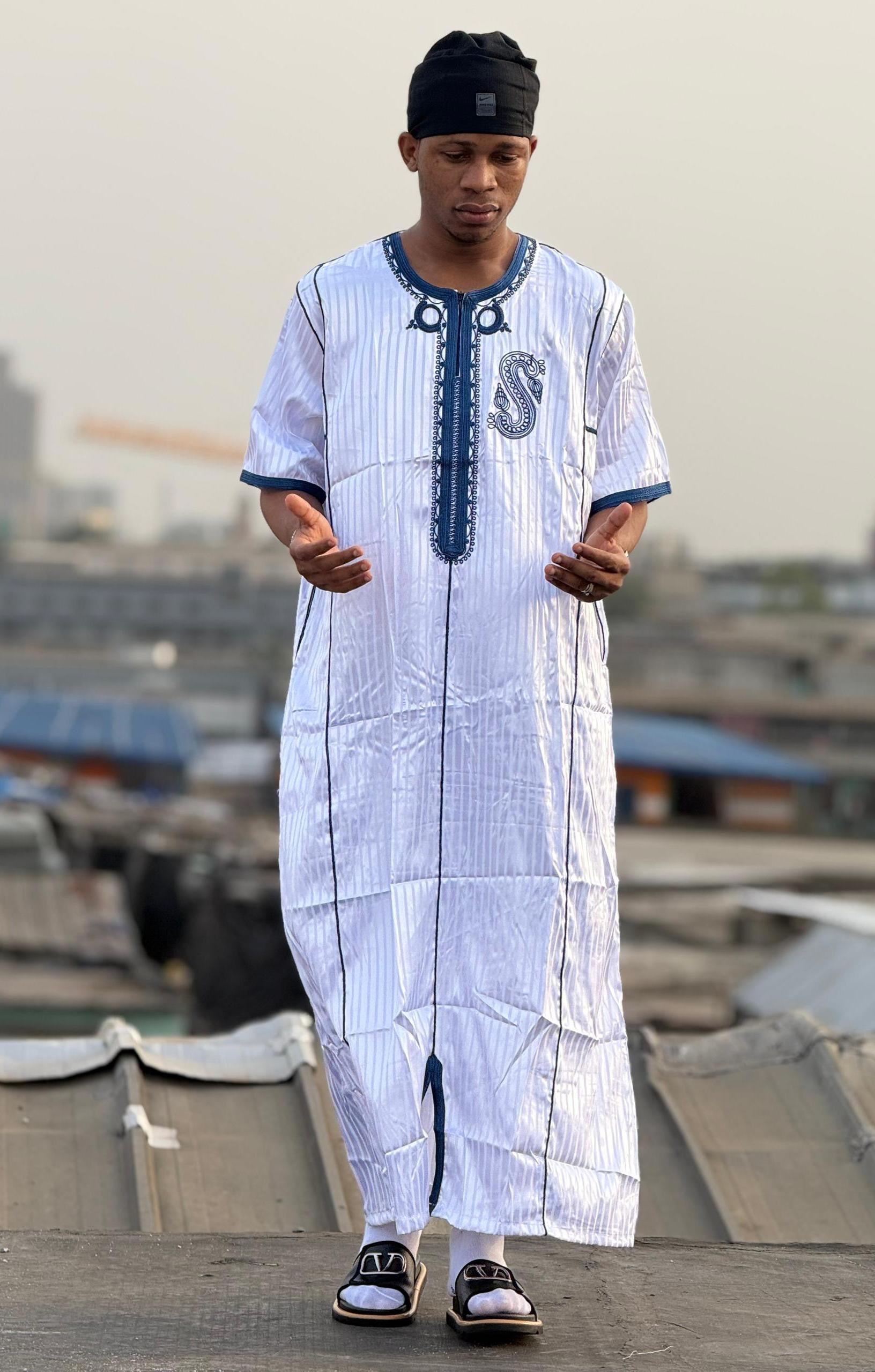 Boubou Marocain brodé premium – ODIMARKET